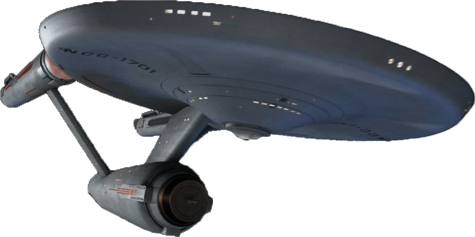 Star Trek The Original Series Ncc-1701 Orbit By Ent2pri9se - Star Trek Tos Png (976x488), Png Download