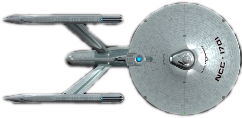 Created With Raphaël - Star Trek: Refit Enterprise Star Trek: Refit Enterprise (800x800), Png Download
