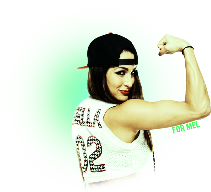 Nikki Bella 2013 Ring Gear - Arm Muscle Nikki Bella (430x392), Png Download