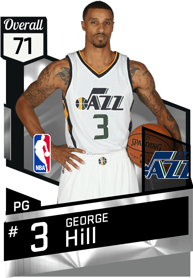 George Hill - George Hill Nba 2k17 (651x941), Png Download