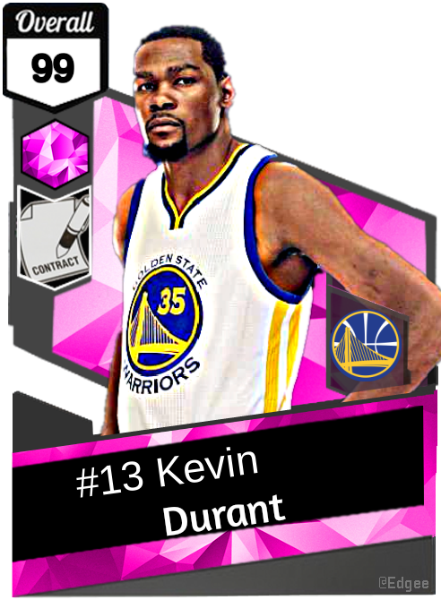 Nba 2k17 Diamond Cards (492x670), Png Download