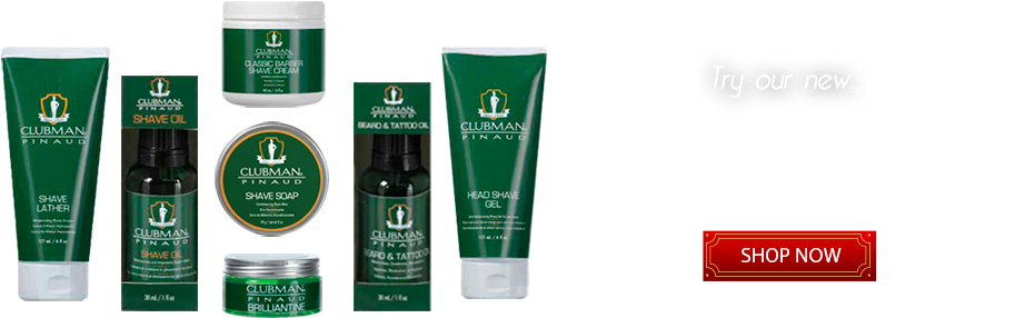 Classic Barber Shaving & Grooming - Clubman Beard Oil 1 Oz (1000x352), Png Download