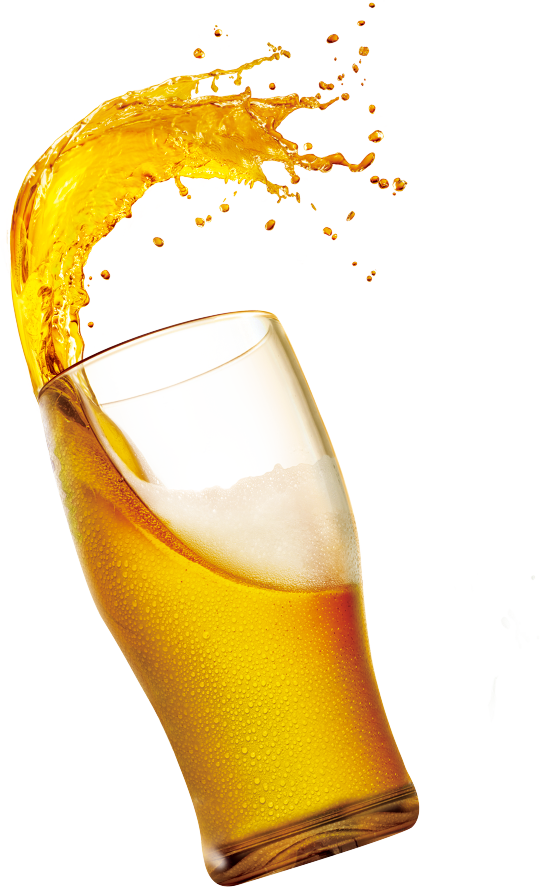 Orange Juice Beer Apple Juice Orange Drink - Apple Juice Splash Png (540x887), Png Download