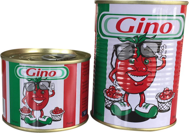Gino Tin Tomatoes - Gino De Rica Tomato Puree [paste] (640x452), Png Download