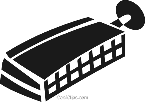 Harmonica Royalty Free Vector Clip Art Illustration - Graphic Design (480x337), Png Download