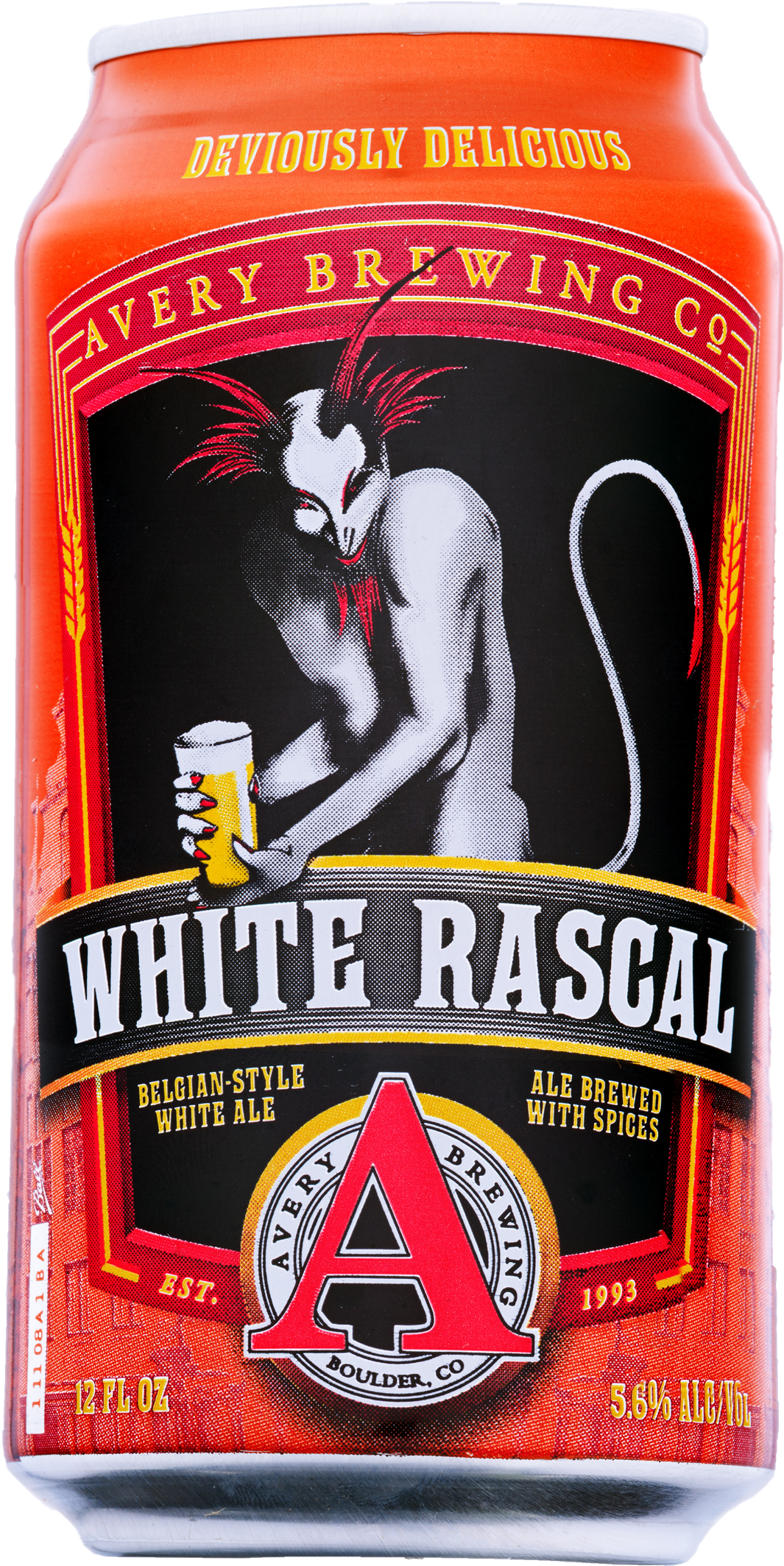 Avery Brewing Co - Avery White Rascal (1906x2858), Png Download