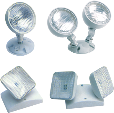 Rem Incandescent Remote Emergency Heads Lighting Fixture - Simkar Rem-wp-6-5.4 Surface Mount Remote Head Incandescent, (720x400), Png Download