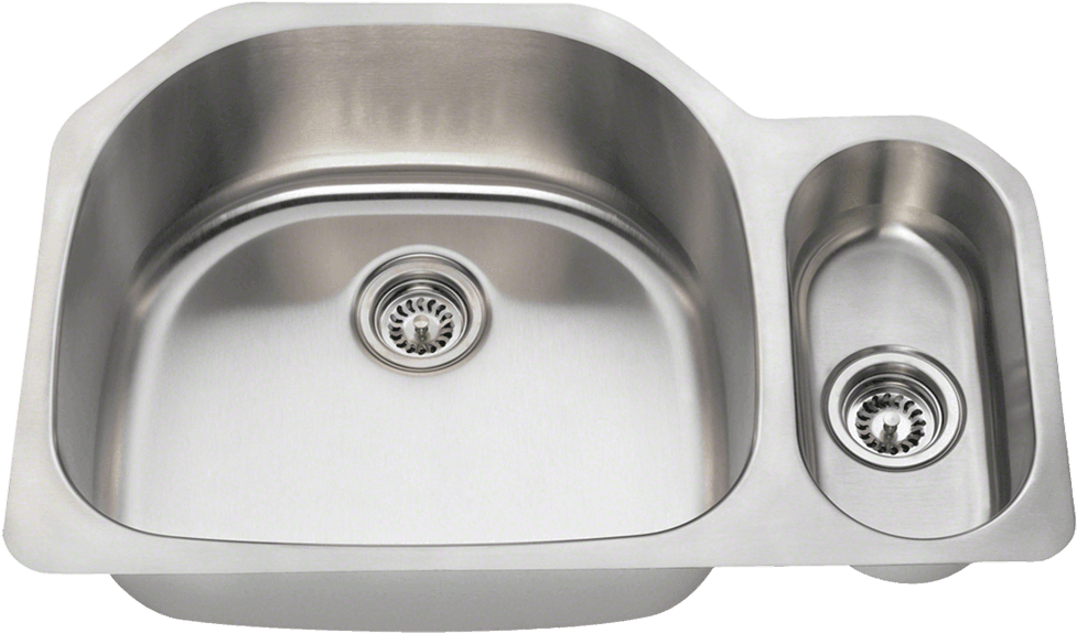 Mr Direct 3221l-16 Undermount Stainless Steel 32 In. (1000x800), Png Download
