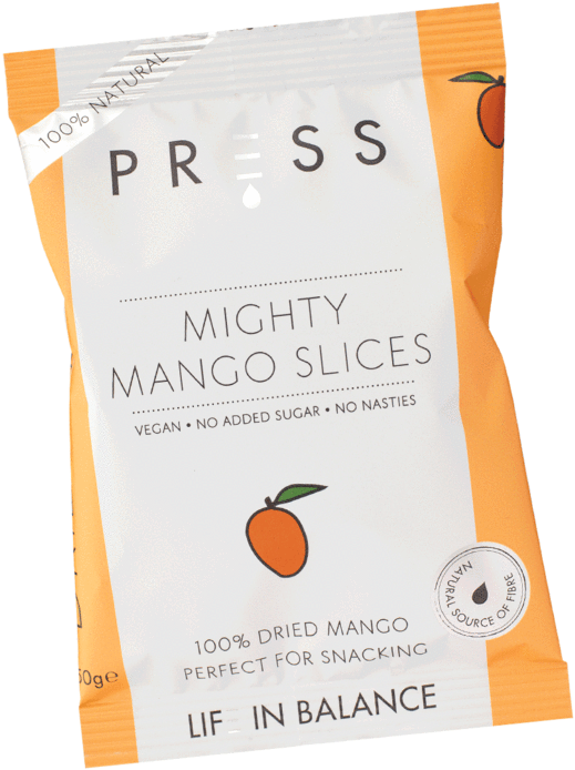 Press London Mighty Mango Healthy Snack Online - Valencia Orange (630x630), Png Download
