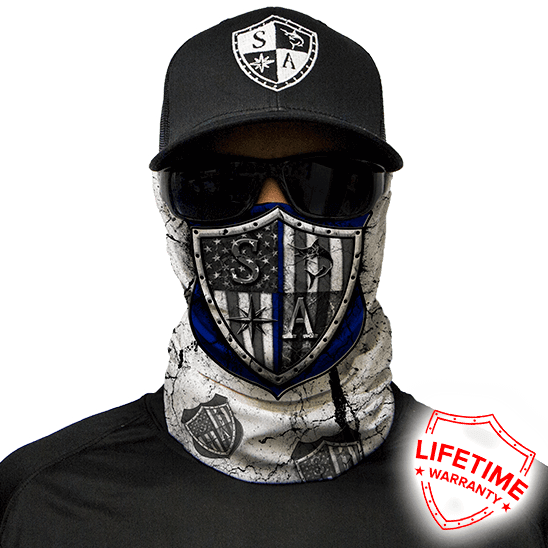 Blue Strong - Tough Guy Face Shield (548x548), Png Download