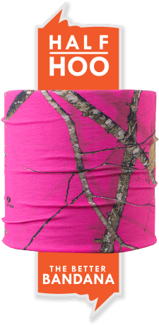 Mossy Oak Lifestyle Pink Headband - Hoo-rag Mossy Oak Lifestyle Pink Half Hoo (250x500), Png Download