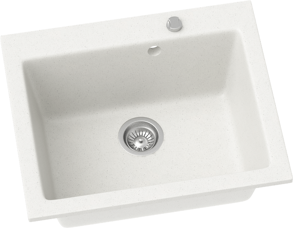 Kitchen Sink Kgs R 55 1b White - Kitchen Sink (986x768), Png Download