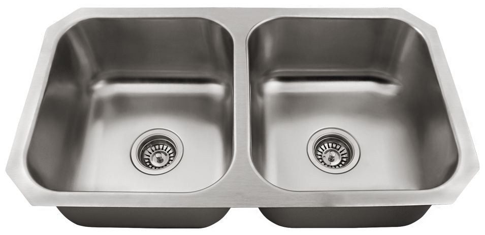Polaris Sinks P2201us 18 Gauge Kitchen Ensemble (stainless (1000x800), Png Download