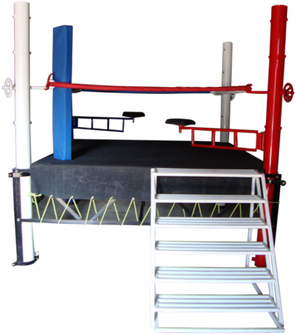Podium Boxing Ring - Boxing (436x499), Png Download