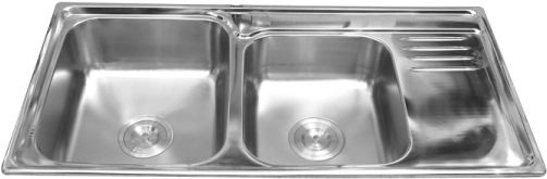 - Stainless Steel Kitchen Sinks - Sink (600x450), Png Download