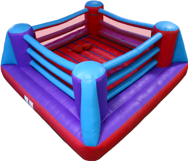Boxing Ring - Boxe1 - Inflatable (600x350), Png Download