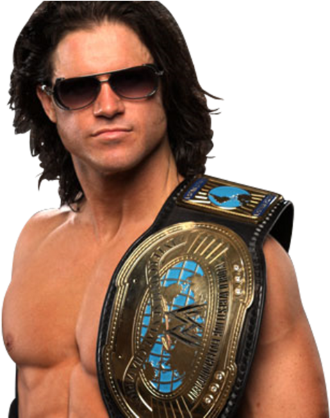 Raw - Johnny Nitro Ic Champ (366x400), Png Download