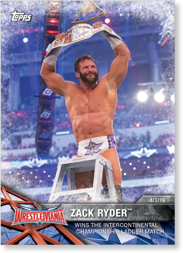 Close Zoom - Wwe Road To Wrestlemania Trading Cards (1440x975), Png Download