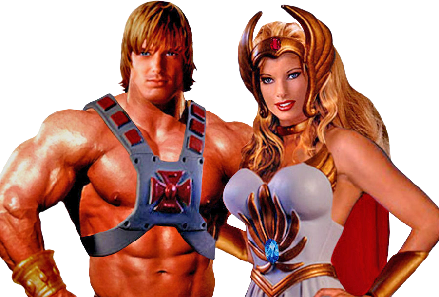 She Ha E He Man Em Png - Bodybuilding (900x637), Png Download