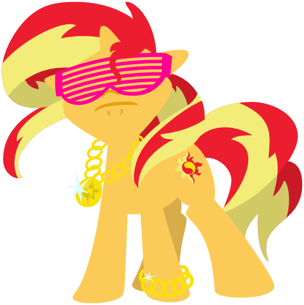 Nano23823, Bling, Pony, Safe, Shutter Shades, Solo, - Mlp Fim Sunglasses (600x602), Png Download