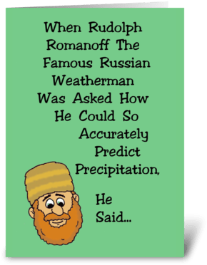 Famous Russian Weatherman Greeting Card - International Polar Bear Day With A Cartoon (350x396), Png Download