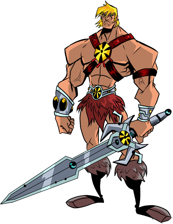 Clipart Sword He Man - Sword (752x1063), Png Download