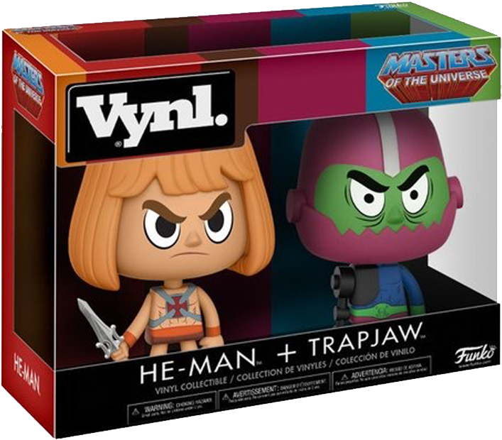 Funko Vynl Masters Of The Universe - He-man And Trapjaw Vynl. (800x800), Png Download