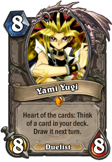 Fanmade Contentyami Yugi - Marin The Fox Hearthstone (400x569), Png Download