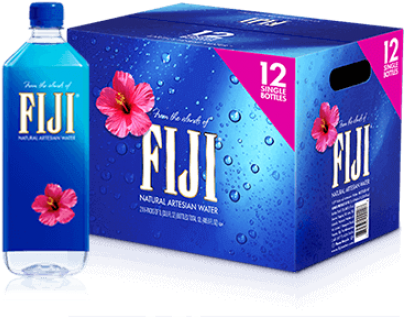 Fiji Still Water 12 X 1l - Fiji Natural Artesian Water - 24 Count, 16.9 Fl Oz (440x440), Png Download