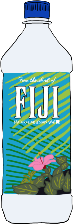 Fiji Water Png File (849x951), Png Download