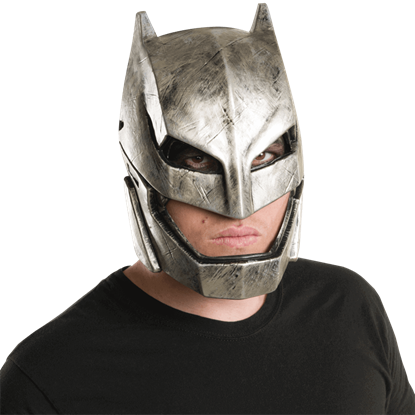 Adult Armoured Batman Half Mask - Batman V Superman Dawn Of Justice Injection Molded (415x415), Png Download