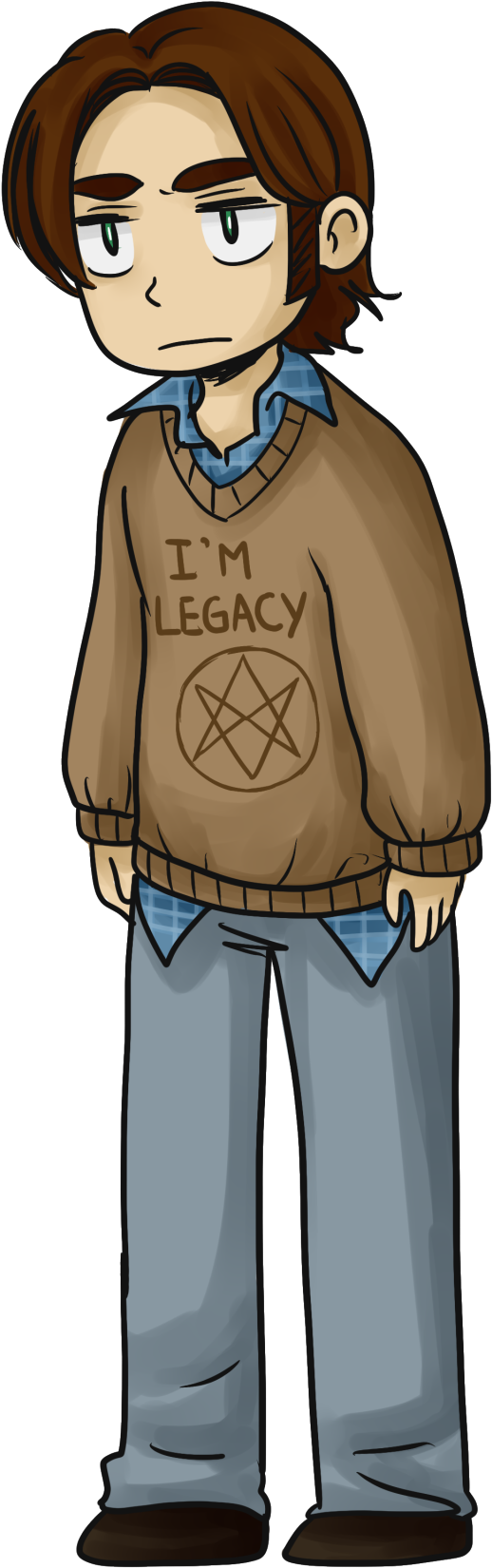 Funny Supernatural Castiel Dean Sam Winchester Hellredsky - Castiel (1280x1707), Png Download