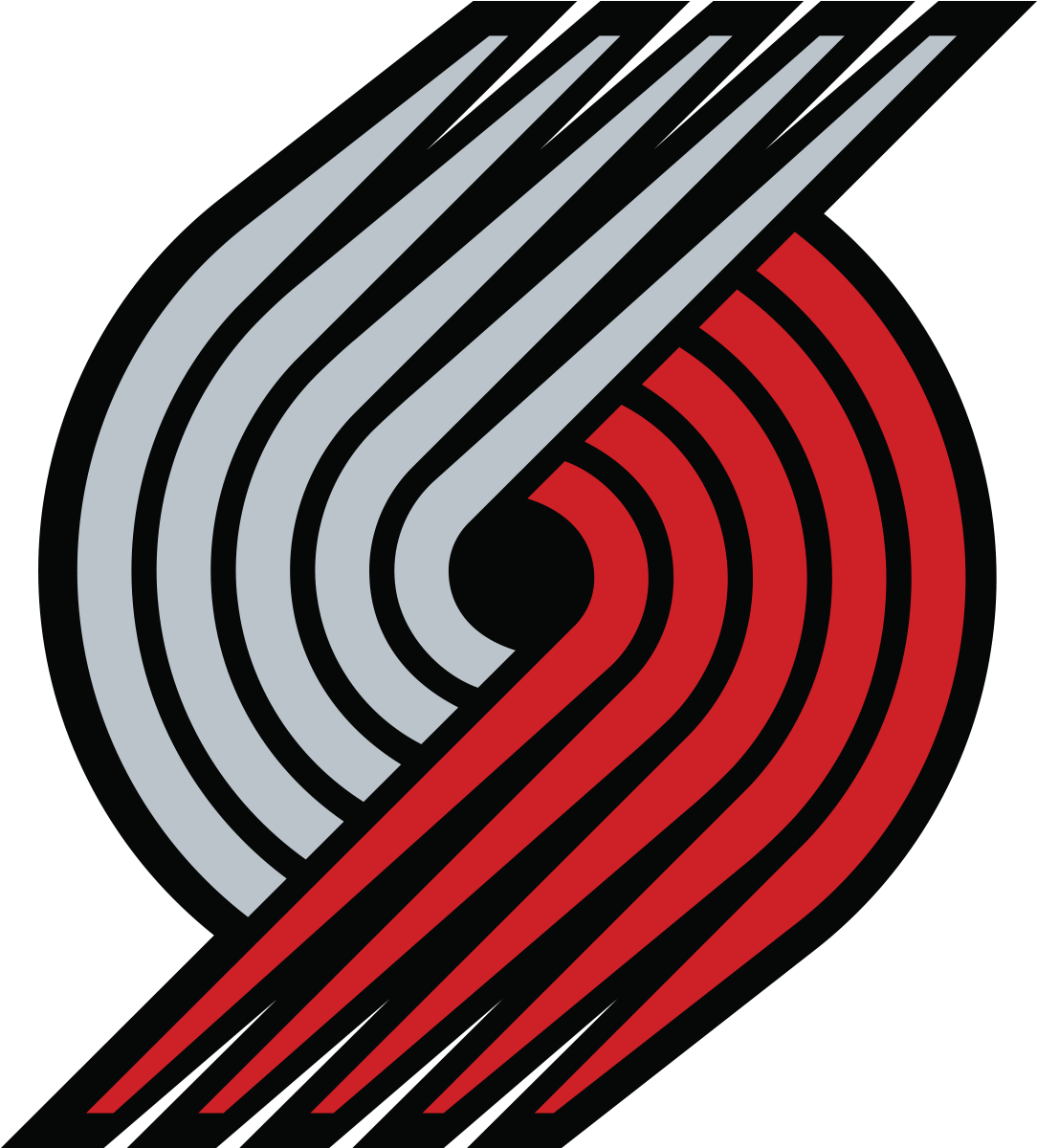 Portland Trailblazers Logo Png (1200x1200), Png Download