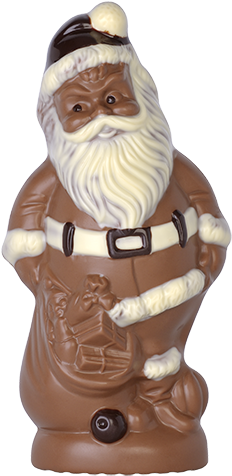 Santa Claus With Bag - Santa Claus (399x600), Png Download