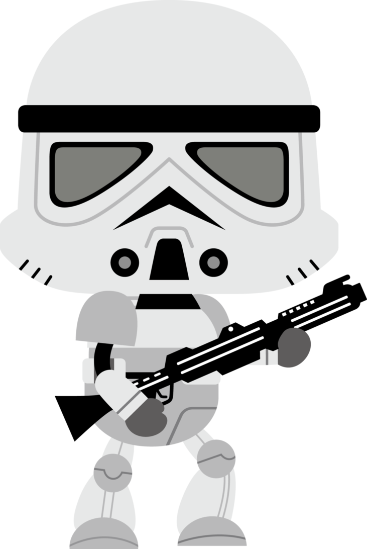 Storm Trooper - Clone Trooper Clipart (731x1092), Png Download