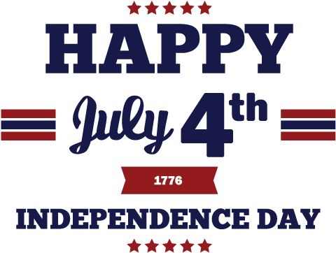 All Our Products Come With A 100% Money Back Satisfaction - Png Happy July 4 (567x424), Png Download