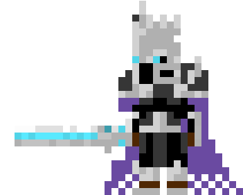 Lich King Boi - Arthas Pixel Lich King (450x330), Png Download