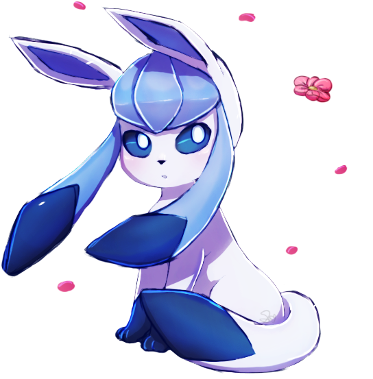 Glaceon - Adorable Glaceon Transparent (600x600), Png Download