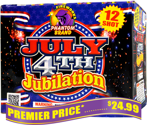 July 4th Jubilation, 12 Shot - Independence Day (500x500), Png Download