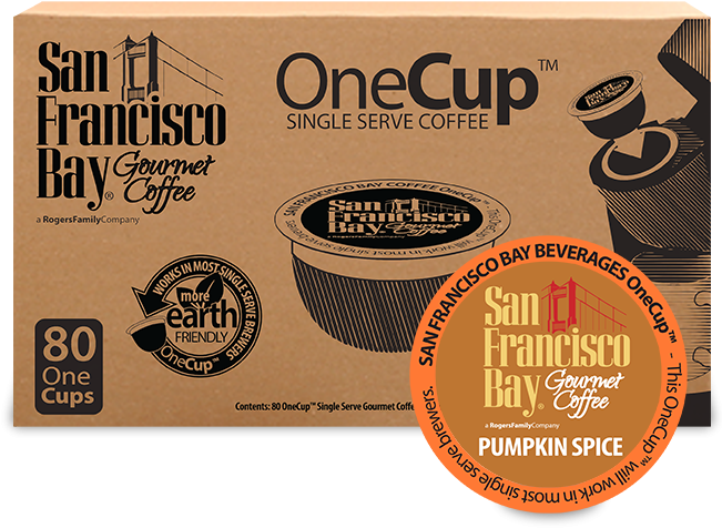 Pumpkin Spice, 80 Ct - San Francisco Bay Onecup French Roast 80 Count Single (650x650), Png Download