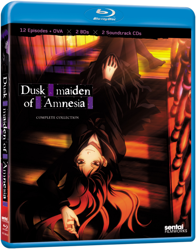 Dusk Maiden Of Amnesia Blu Ray (1012x1080), Png Download