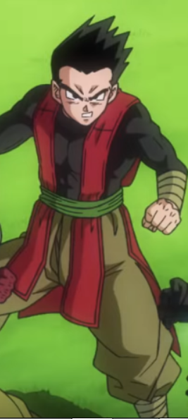 Goten Xeno - Anime Dragon Ball Heroes (267x594), Png Download