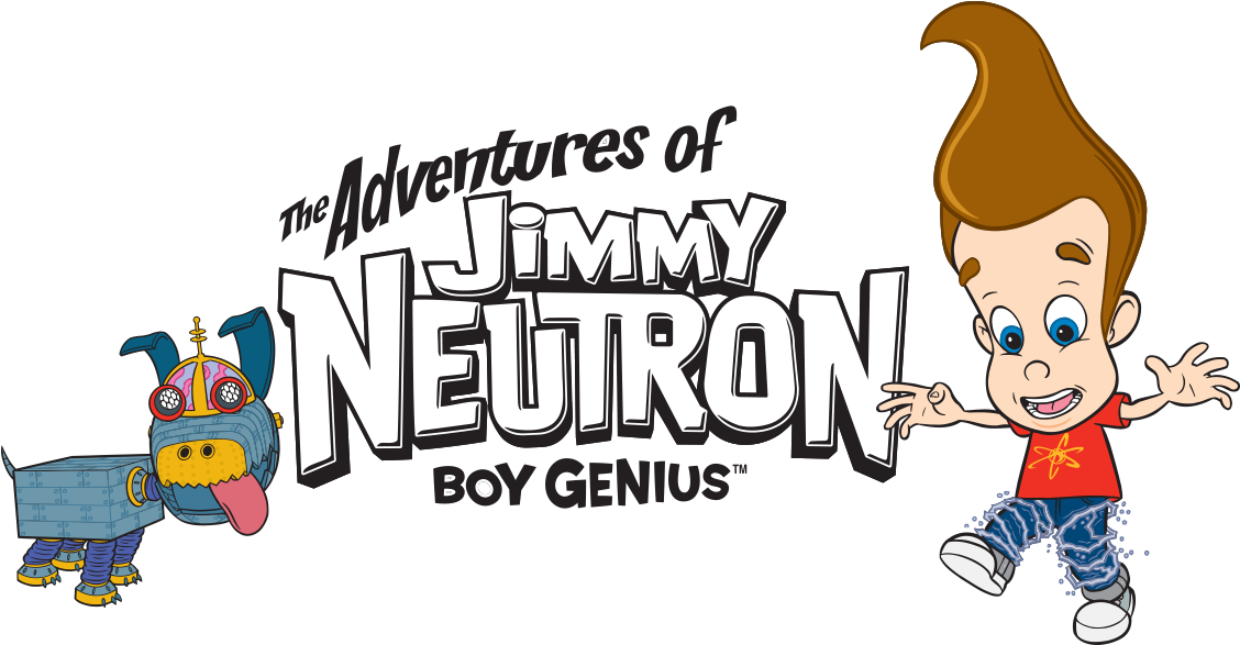 Jimmy Neutron - Jimmy Neutron Logo (1800x675), Png Download