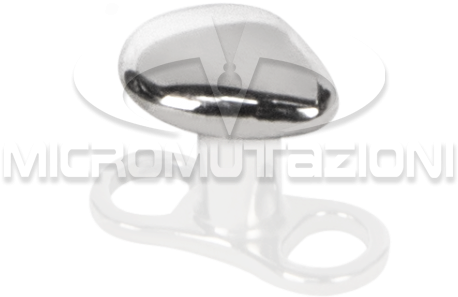 Premium Titanium Internally Threaded Teardrop Balls - Ring (750x750), Png Download