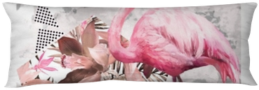 Watercolor Pink Bird - Watercolor Painting (400x400), Png Download