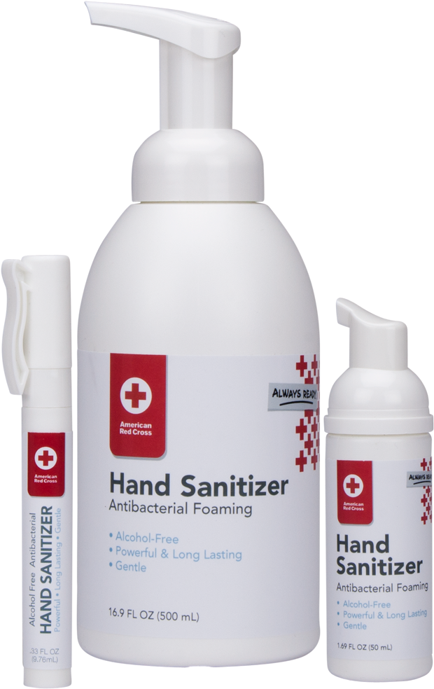 Foamer Sanitizer (627x1000), Png Download