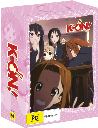 K-on - K-on! Vol. 01 (dvd) (579x600), Png Download