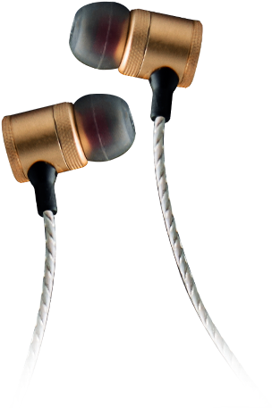 Classic Gold Color - Headphones (534x534), Png Download