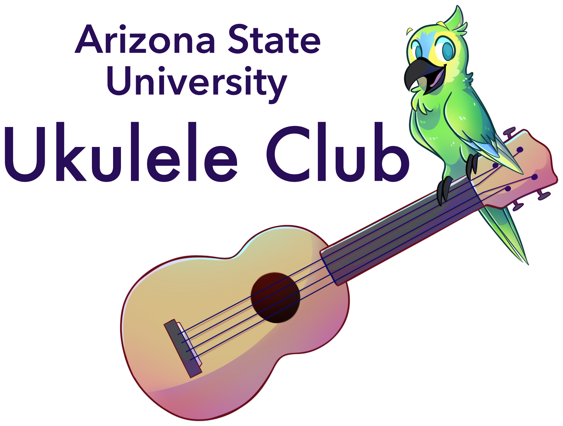 Picture Royalty Free Stock Asu Ukulele Club By Jaidenanimations - Arizona State University Ukulele Club (1957x1478), Png Download