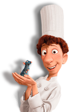 Ratatouille Logo Img - Linguini Ratatouille (285x458), Png Download
